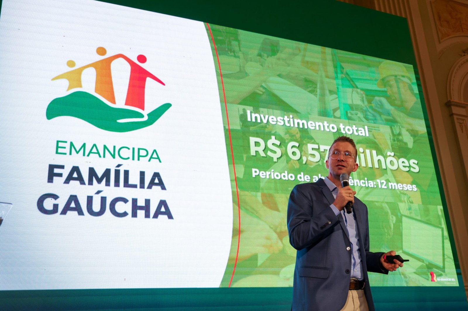 Secretário Beto Fantinel lidera lançamento de projetos para superação da pobreza no RS