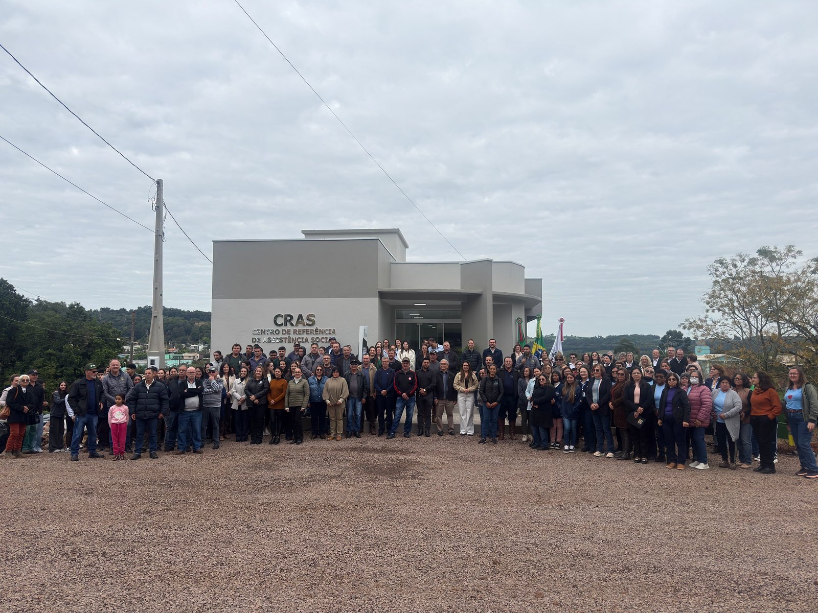 Erval Seco inaugura sede própria do CRAS com investimento viabilizado na gestão de Beto Fantinel na Sedes